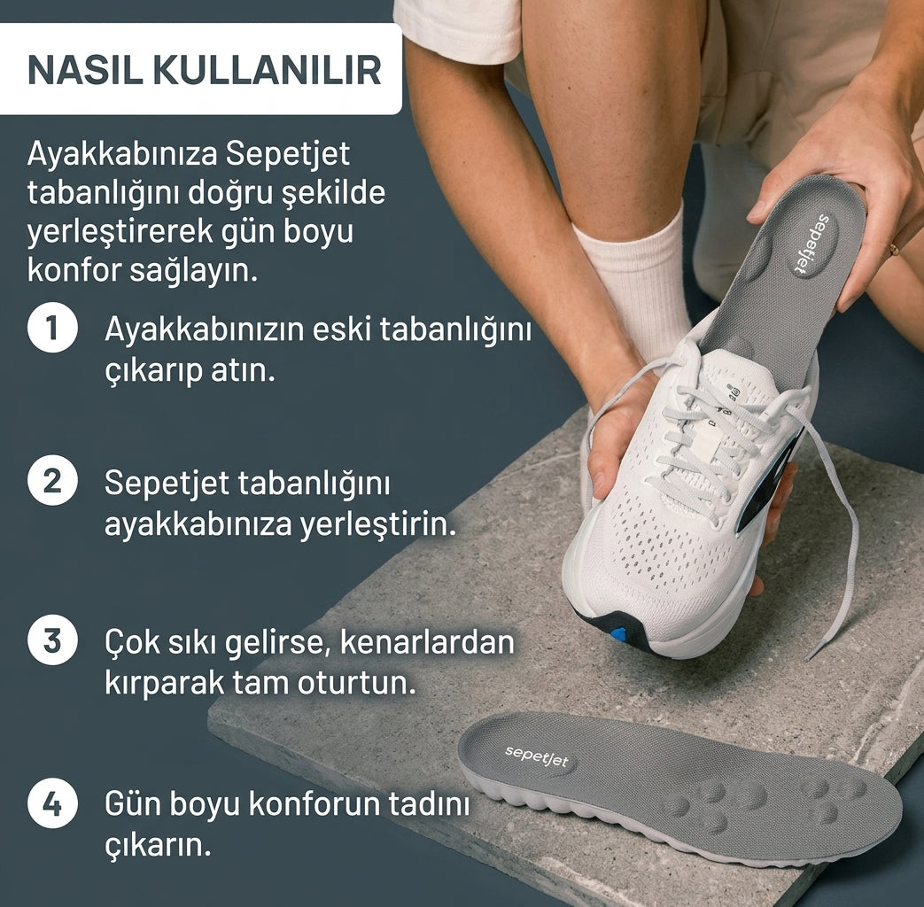 Konforlu Ayakkabı Tabanlığı